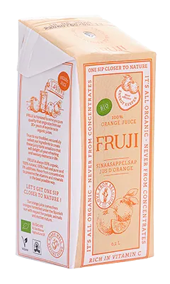 Fruji Sinaasappelsap Bio (200 ml)