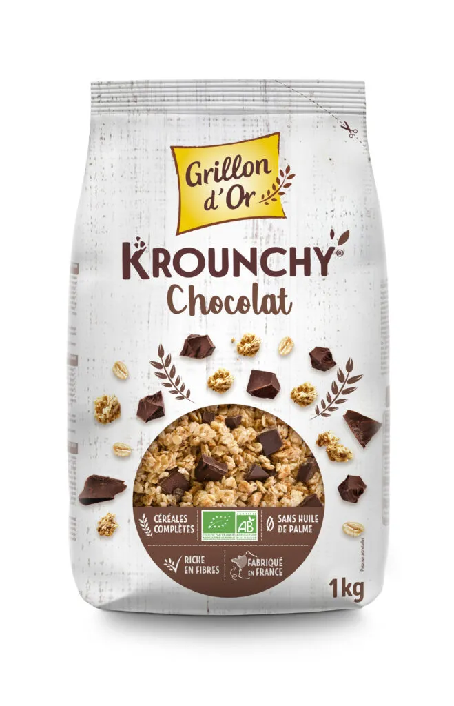 Grillon D'or Familie Krounchy Chocolade Bio (1000 gr)