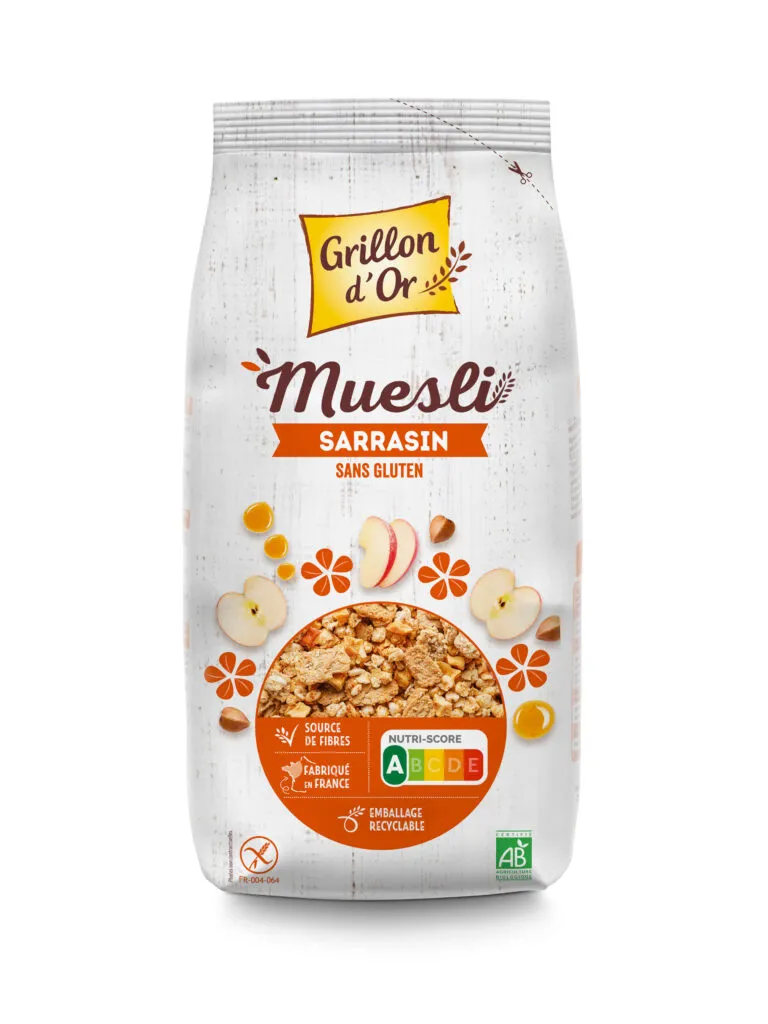 Grillon D'or Boekweit Muesli Bio (500 gr)