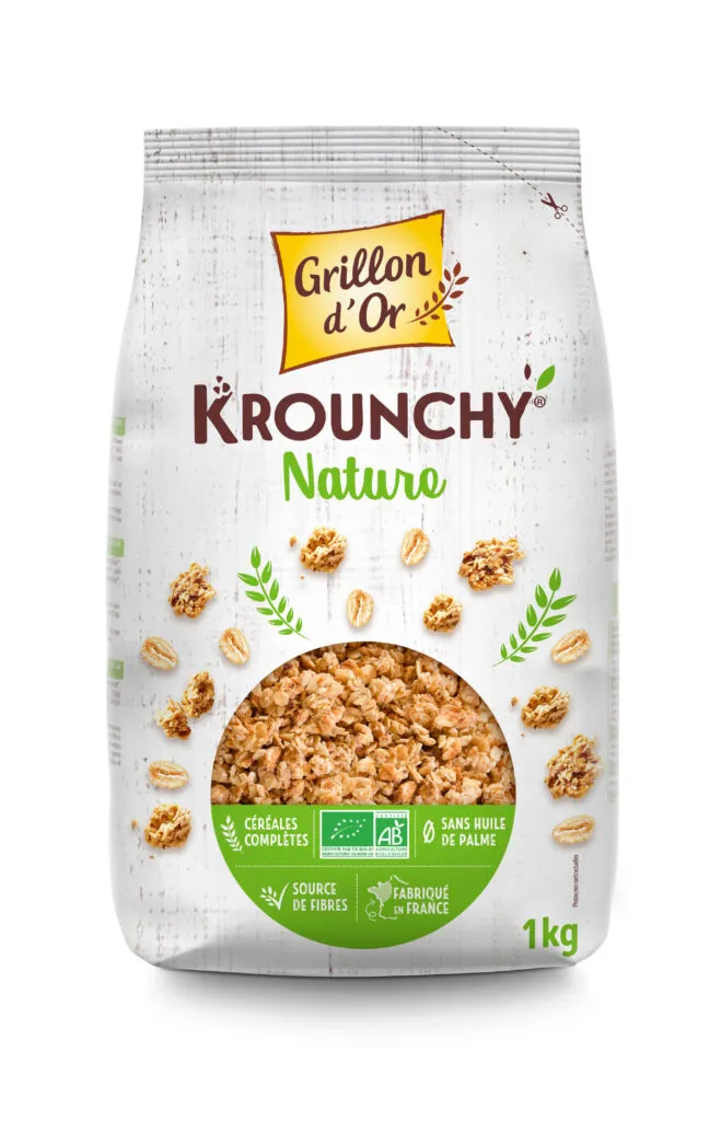 Grillon D'or Krounchy Natuur Familie Bio (1000 gr)