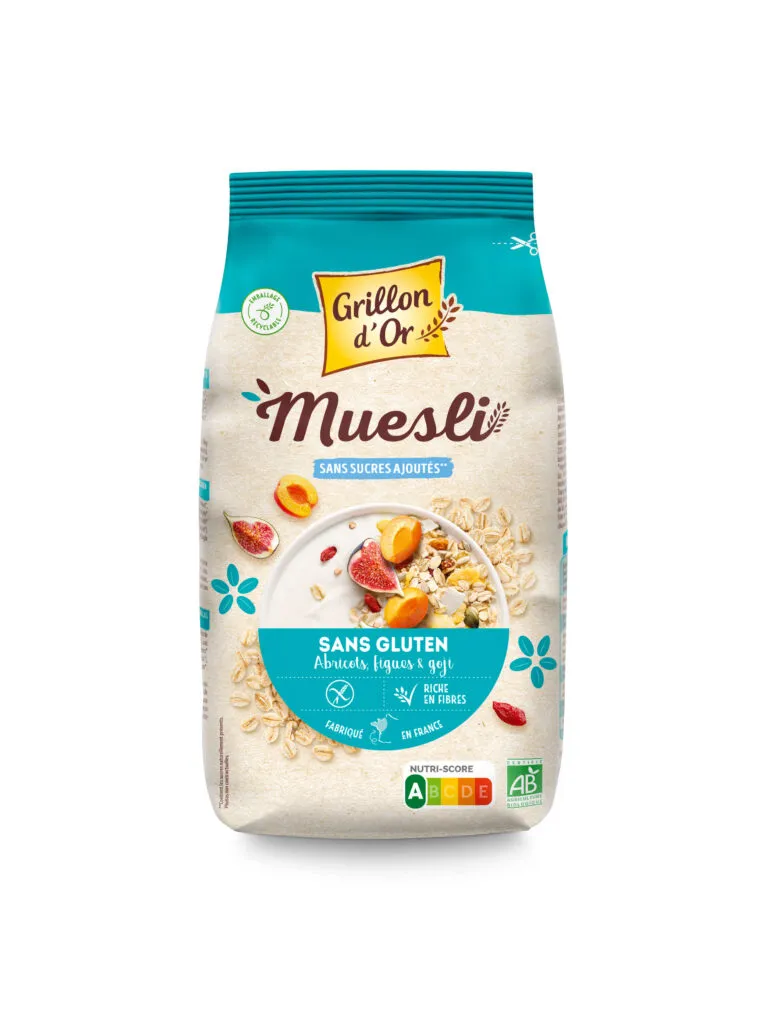 Grillon D'or Muesli zonder Gluten Bio (500 gr)