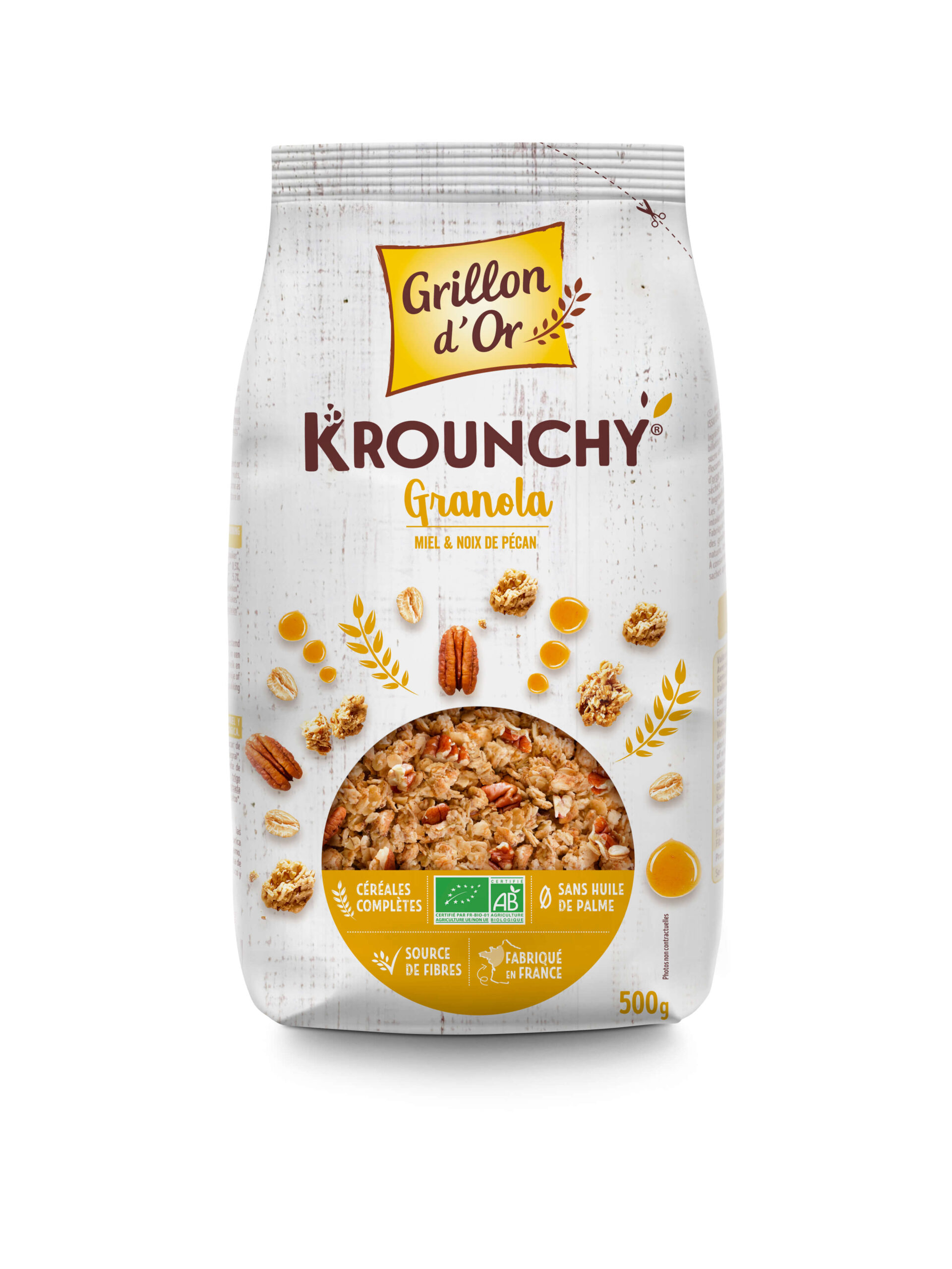 Grillon D'or Krounchy Granola Bio (500 gr)