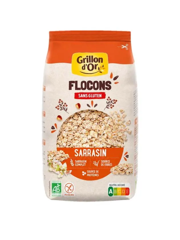 Grillon D'or Boekweitvlokken Bio (500 gr)