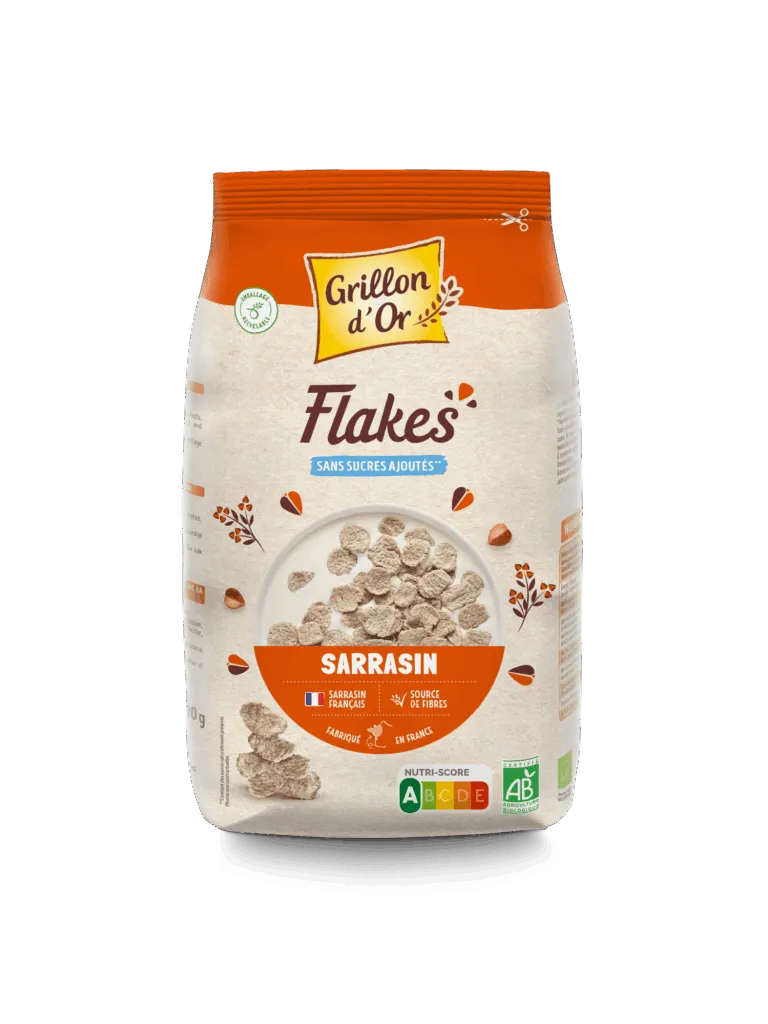 Grillon D'or Boekweit Flakes Bio (200 gr)