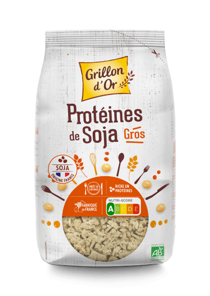 Grillon D'or Soja-eiwit Grote Bio (200 gr)