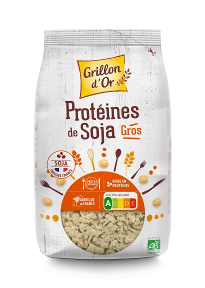 Grillon D'or Soja-eiwit Grote Bio (200 gr)