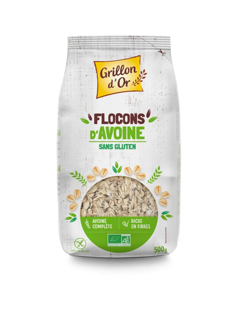 Grillon D'or Havervlokken Glutenvrij Bio (500 gr)
