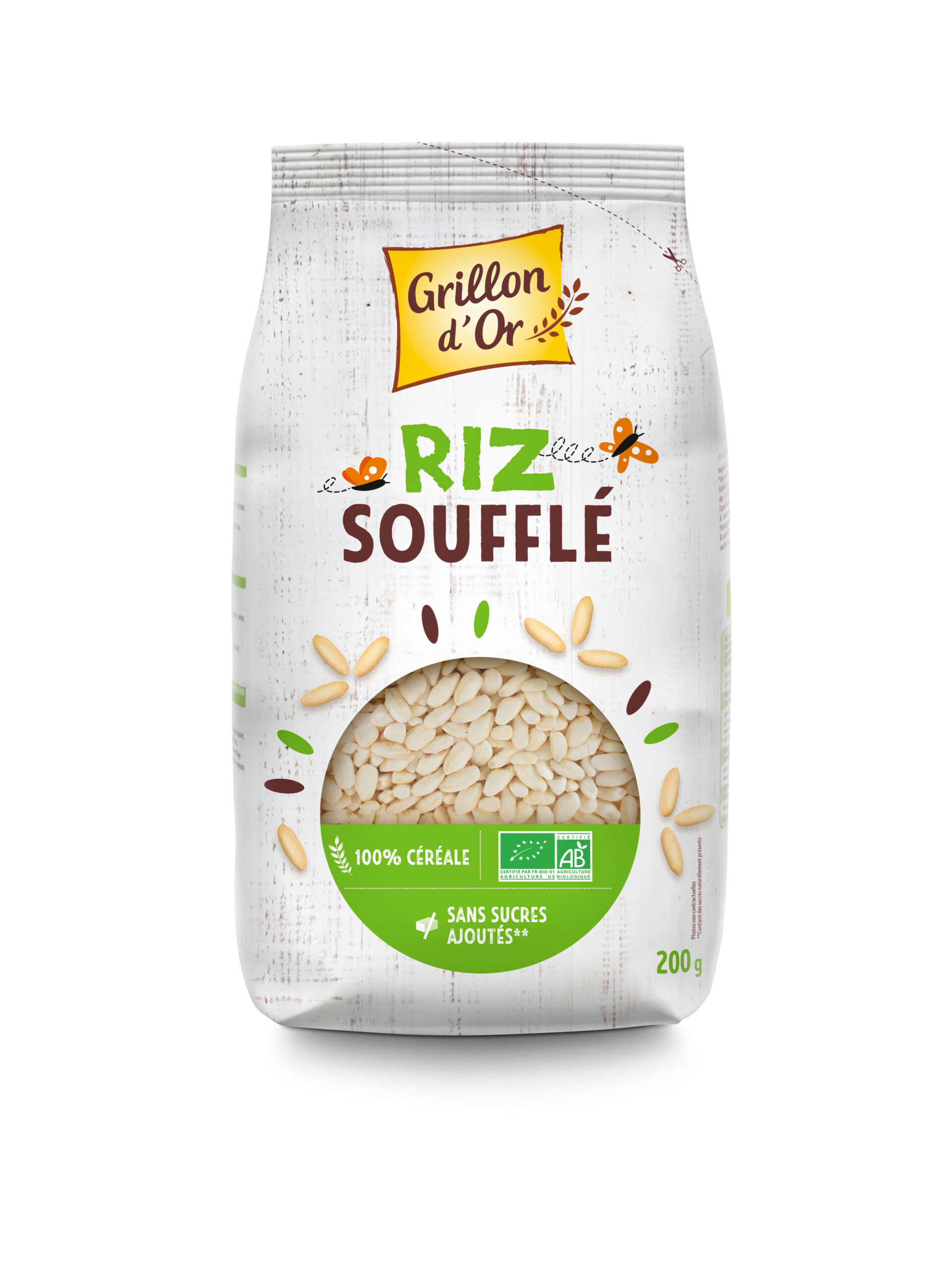 Grillon D'or Gepofte Rijst Bio (200 gr)