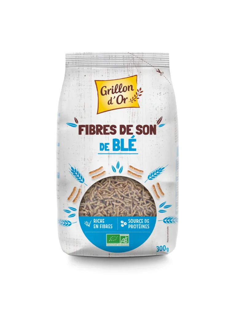 Grillon D'or Vezels van Tarwezemelen Bio (300 gr)