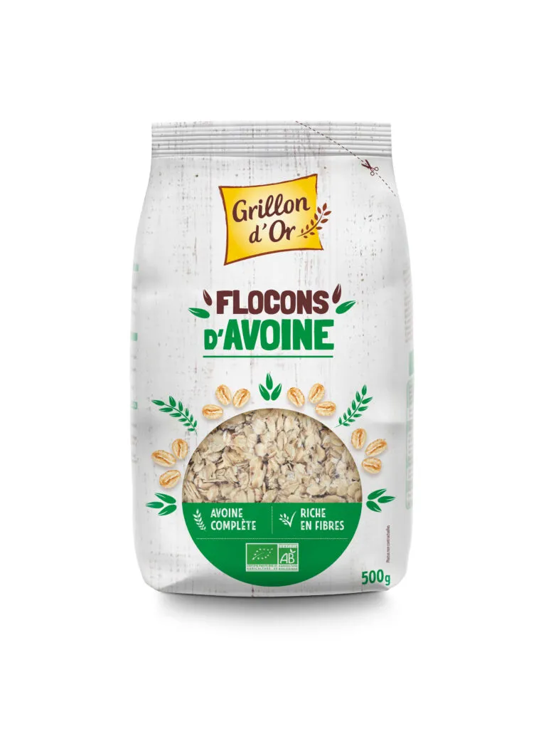 Grillon D'or Havervlokken Grof Bio (500 gr)
