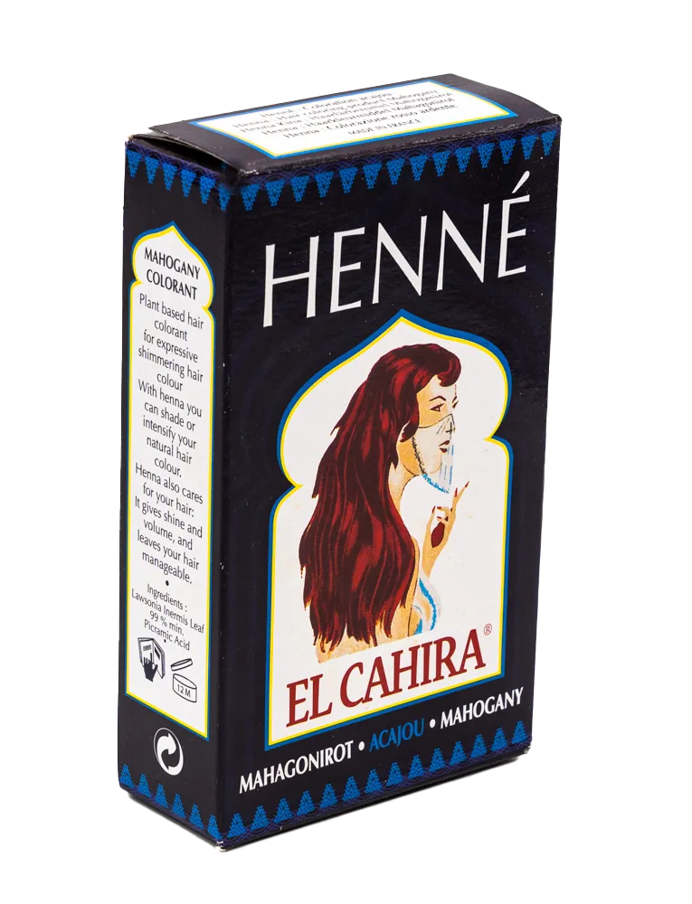 Henné Poeder Elcahira Acajou-mahonie (85 gr)