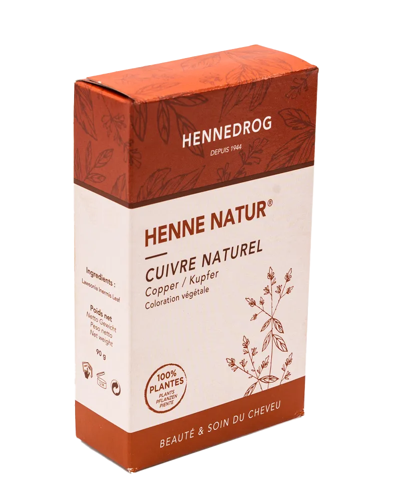 Henné Poeder Natuur Koper (85 gr)
