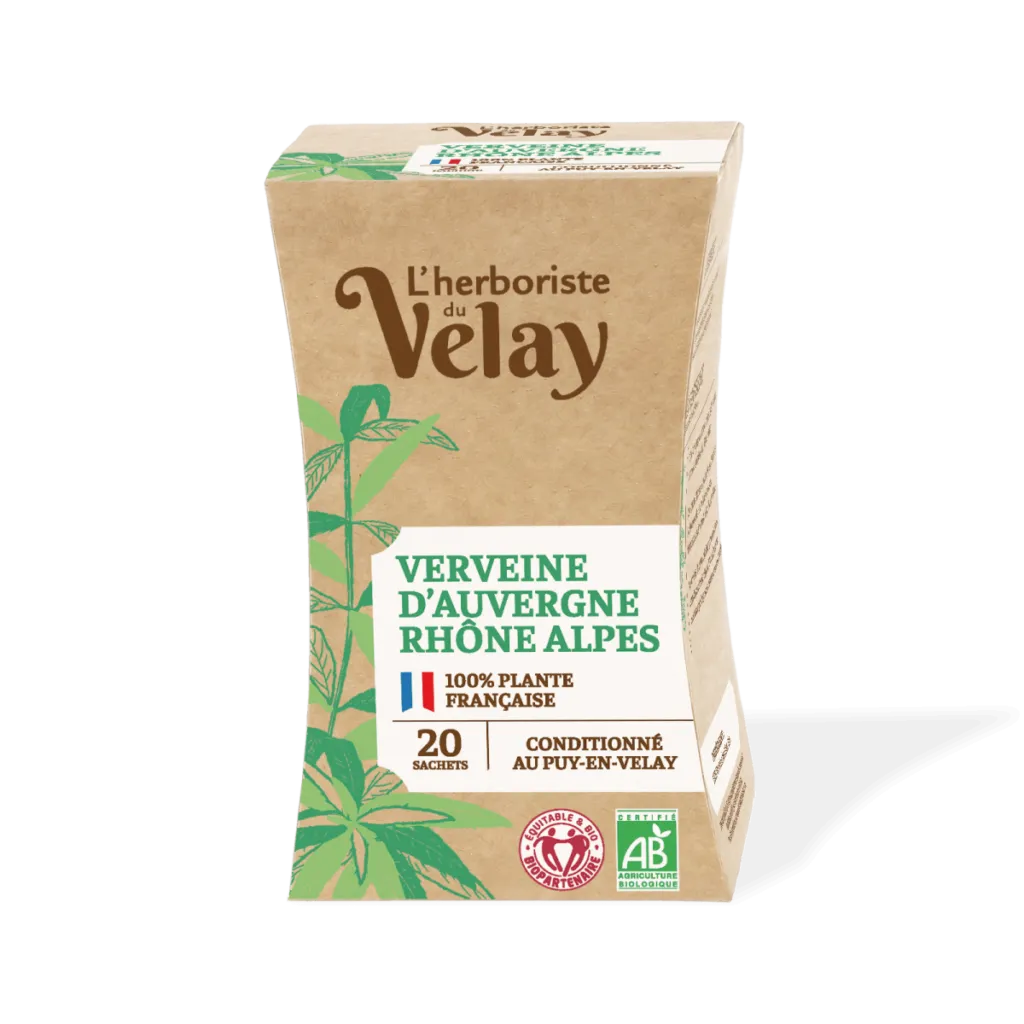 Herboristerie Du Velay Herboriste Du Velay Verbena Infusie van Auvergne Bio (20 stuks)