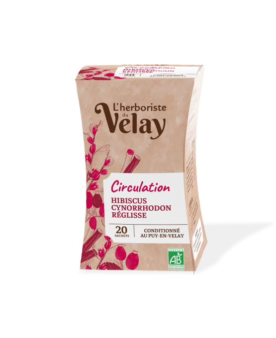 Herboristerie Du Velay Herboriste Du Velay Bloedsomloop Bio (20 stuks)
