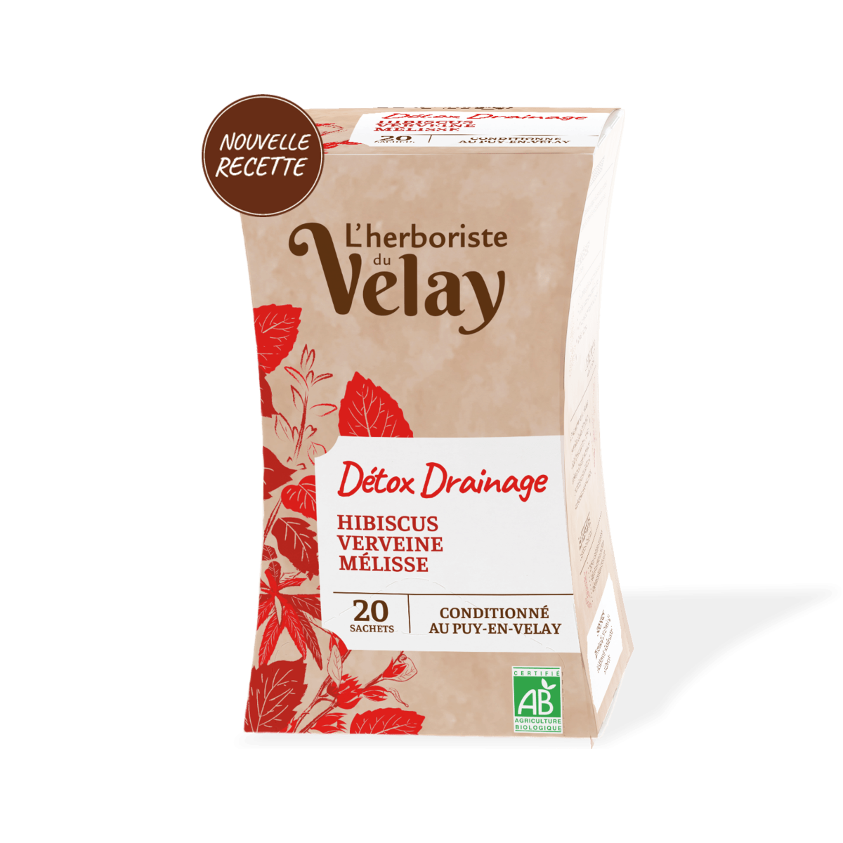 Herboristerie Du Velay Herboriste Du Velay Detox Drainage Bio (20 stuks)