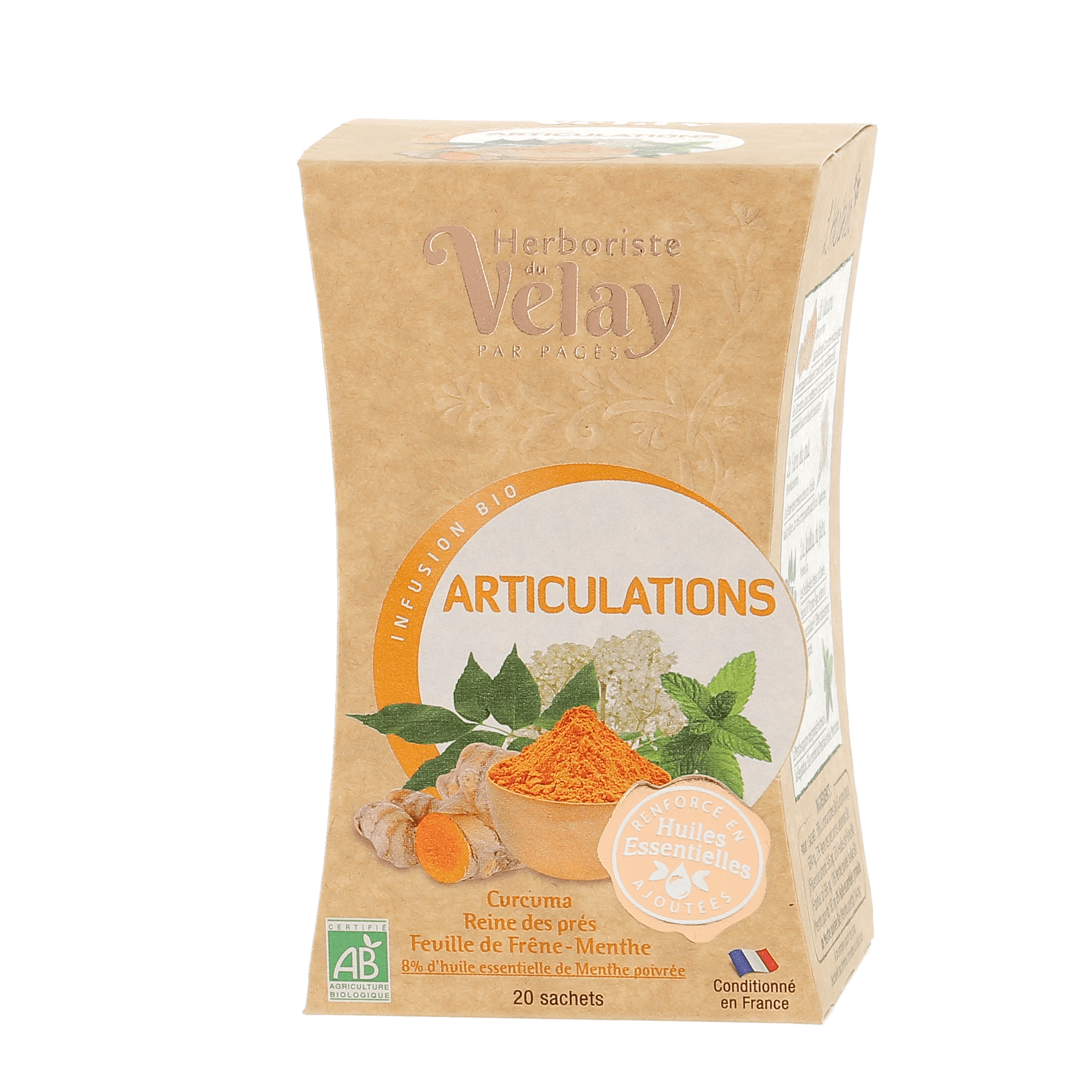 Herboristerie Du Velay Herboriste Du Velay Gewrichten Bio (20 stuks)