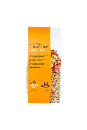 I Just Love Breakfast #8 Strawberry Mango Granola Bio (250 gr)