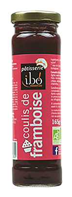 Ibo! Frambozen Coulis 70% Vruchten Bio (165 gr)