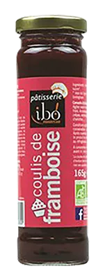 Ibo! Frambozen Coulis 70% Vruchten Bio (165 gr)