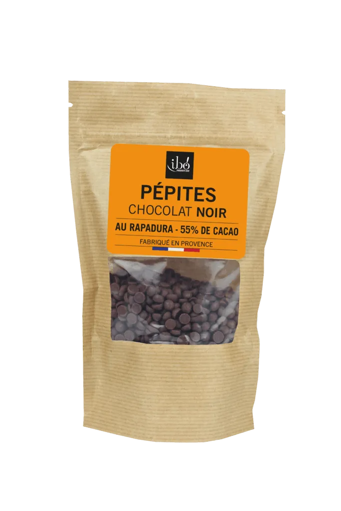 Ibo! Chocolade Druppels Puur Bio (150 gr)