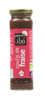 Ibo! Aardbeien Coulis 70% Vruchten Bio (165 gr)