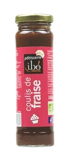 Ibo! Aardbeien Coulis 70% Vruchten Bio (165 gr)