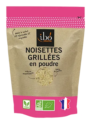 Ibo! Hazelnoot Geroosterd Poeder Bio (100 gr)