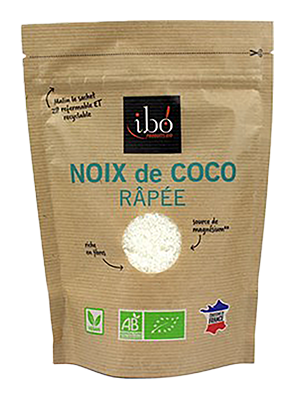 Ibo! Kokos Geraspt Fijn Bio (150 gr)