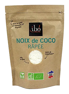 Ibo! Kokos Geraspt Fijn Bio (150 gr)