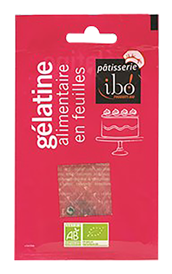 Ibo! Gelatine Blaadjes Bio (11 gr)