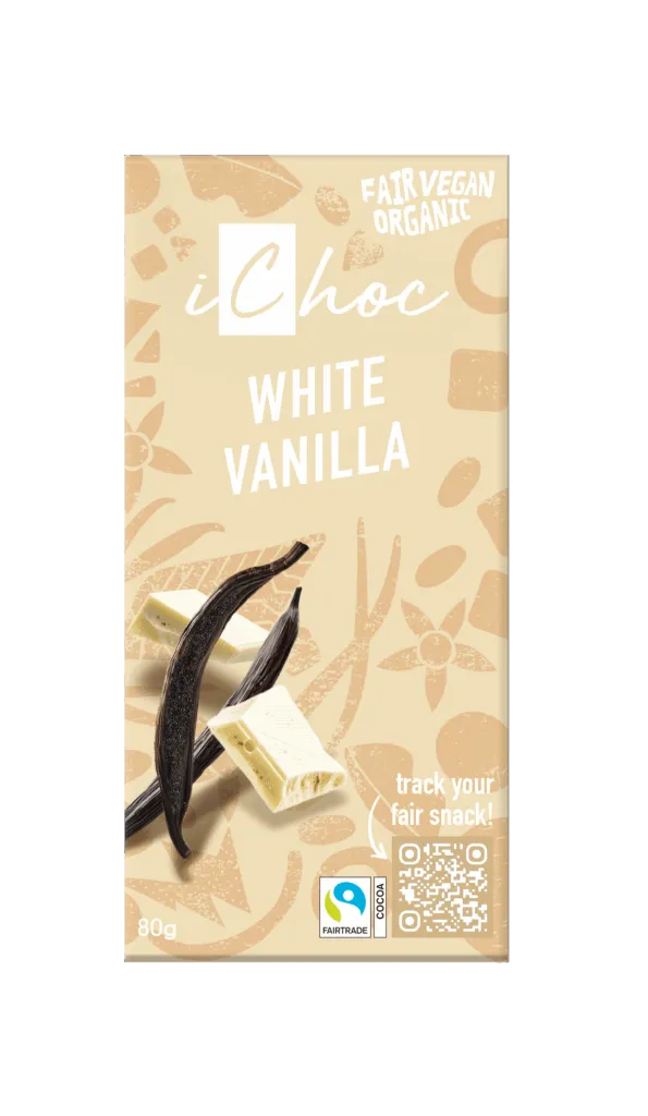 Ichoc White Vanilla Fairtrade Bio (80 gr)