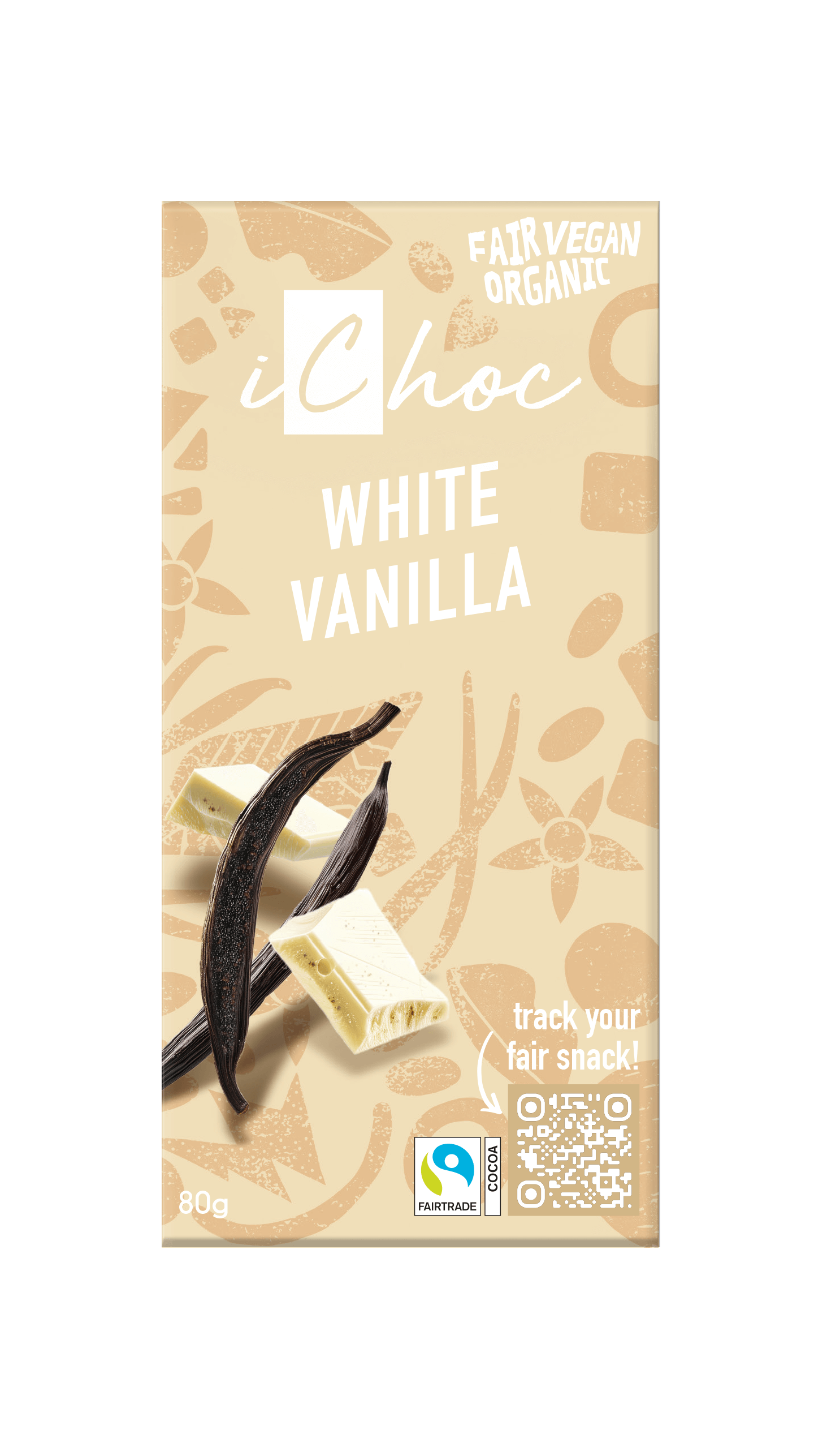 Ichoc White Vanilla Fairtrade Bio (80 gr)