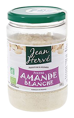 Jean Hervé Wit Amandelpoeder Bio (300 gr)