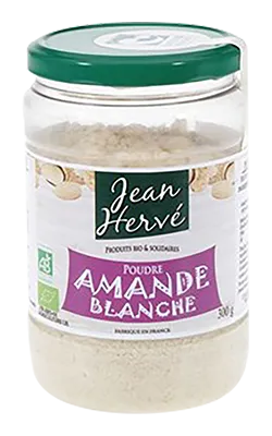 Jean Hervé Wit Amandelpoeder Bio (300 gr)