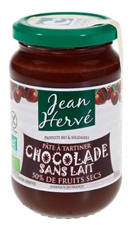 Jean Hervé Chocopasta zonder Melk/zonder Palmolie Bio (350 gr)