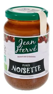 Jean Hervé Hazelnootpuree Bio (350 gr)