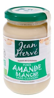 Jean Hervé Amandelpasta Wit Rauw Bio (350 gr)