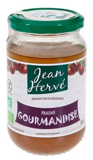 Jean Hervé Gourmandise Praliné Hazelnoot Bio (360 gr)