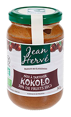 Jean Hervé Kokolo Smeerpasta zonder Melk/zonder Palmolie Bio (340 gr)