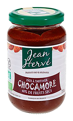 Jean Hervé Chocamore zonder Melk/zonder Palmolie Bio (350 gr)