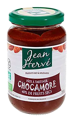 Jean Hervé Chocamore zonder Melk/zonder Palmolie Bio (350 gr)