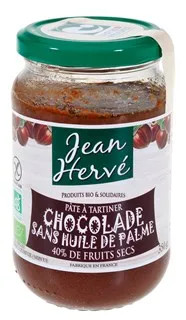 Jean Hervé Chocopasta zonder Palmolie Bio (350 gr)