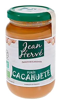 Jean Hervé Pindakaas Bio (350 gr)