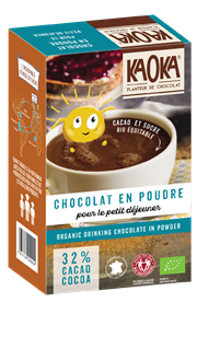 Kaoka Chocolade in Poedervorm 32% Bio (400 gr)