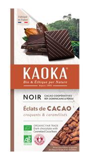 Kaoka Chocolade Puur 61% met Cacaonibs Bio (100 gr)