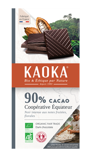 Kaoka Chocolade Puur 90% Bio (100 gr)