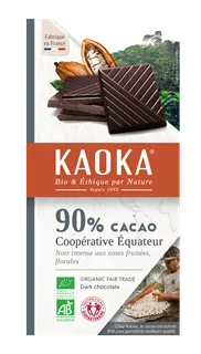 Kaoka Chocolade Puur 90% Bio (100 gr)
