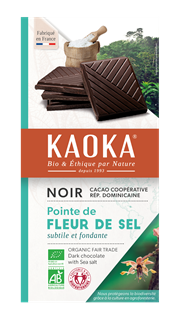 Kaoka Chocolade Puur 70% met Zout Bio (100 gr)