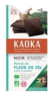 Kaoka Chocolade Puur 70% met Zout Bio (100 gr)