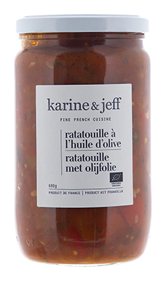 Karine & Jeff Bio Karine & Jeff Ratatouille met Olijfolie Bio (660 gr)